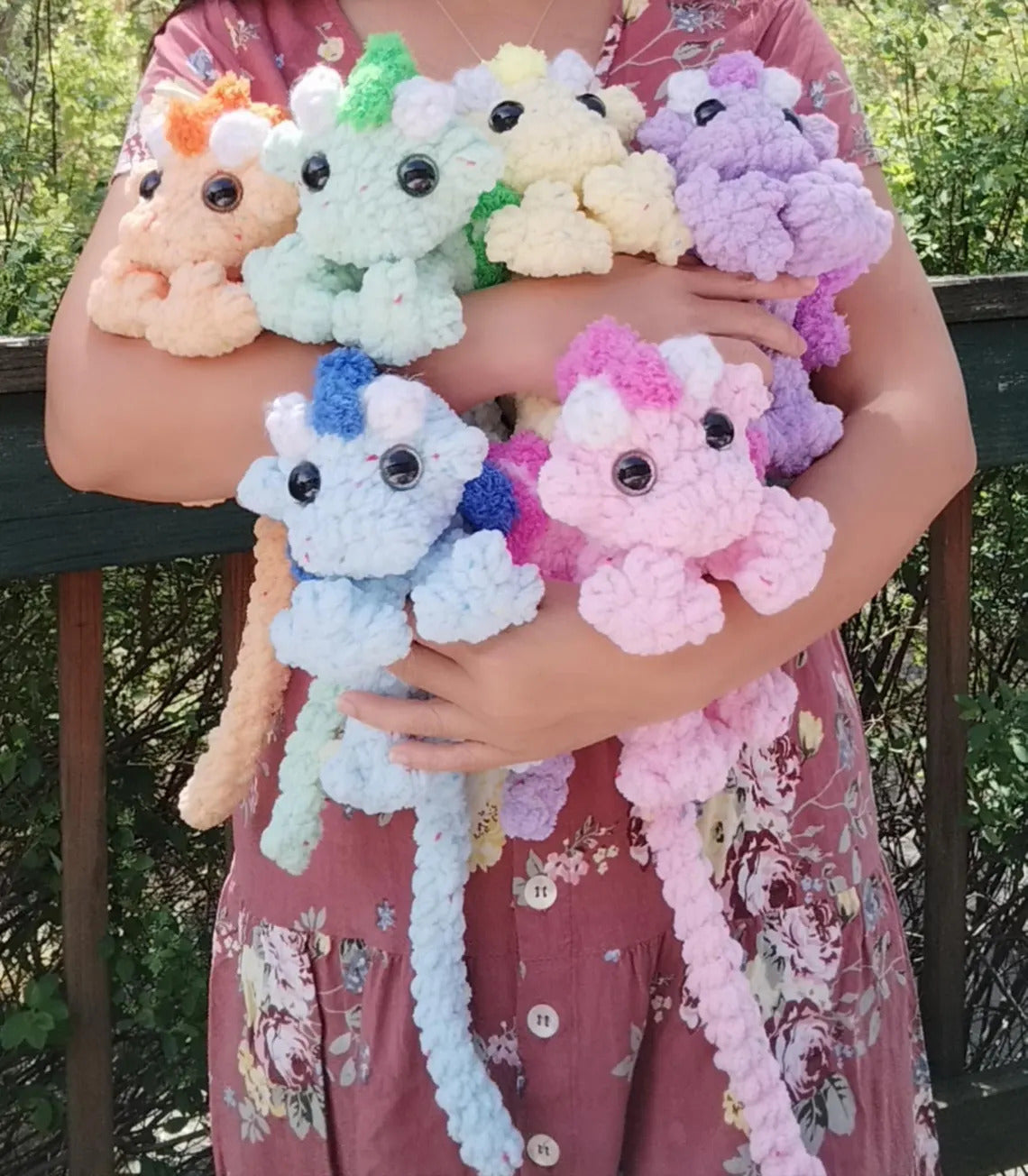 Dragon Snuggler โ LESS SEW Crochet Pattern ๐งถ (Just Sew the Wings!)