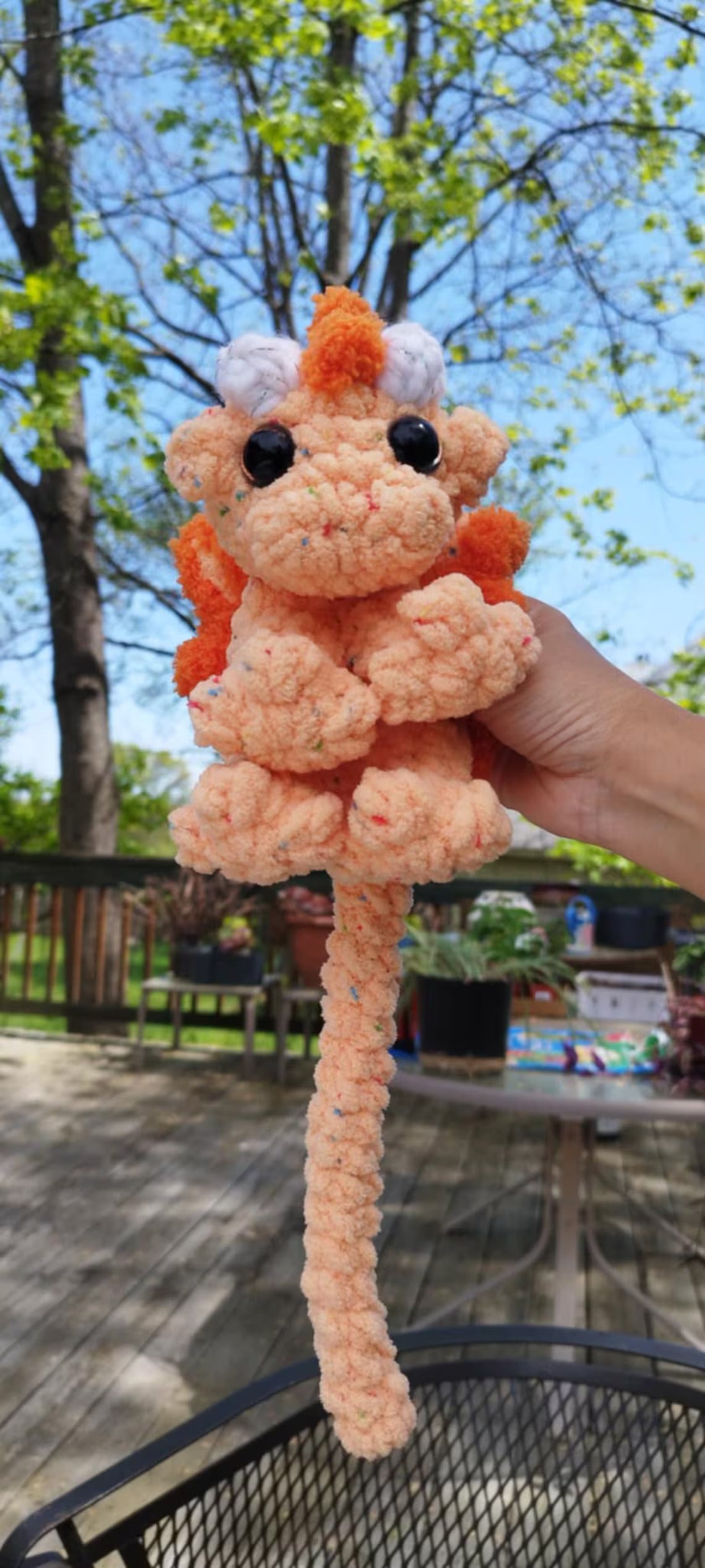 Dragon Snuggler โ LESS SEW Crochet Pattern ๐งถ (Just Sew the Wings!)